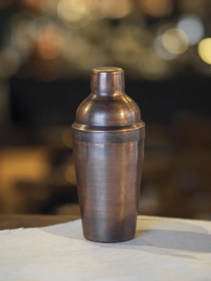 BAKIR SHAKER NOKTALI DESENLİ OKSİTLİ BAKIR RENK NO1