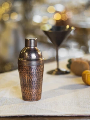 BAKIR SHAKER ÇEKİÇ DÖVME OKSİTLİ BAKIR RENK NO1