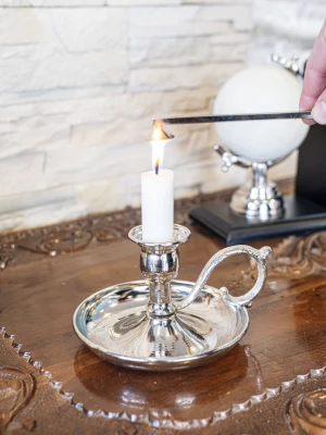 BAKIR EL ŞAMDANI DÜZ MODEL GÜMÜŞ RENK