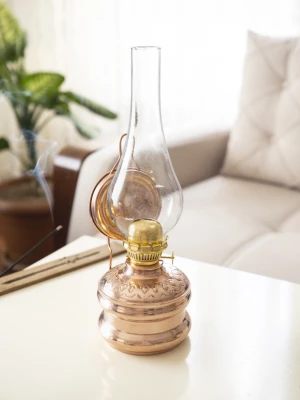 BAKIR GAZ LAMBASI BAKIR RENK