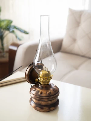 BAKIR GAZ LAMBASI OKSİTLİ BAKIR RENK