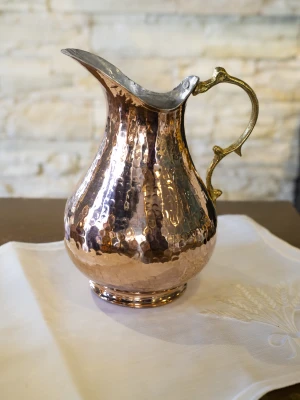 BAKIR SÜRAHİ ÇEKİÇ DÖVME ÖRDEK MODEL BAKIR RENK