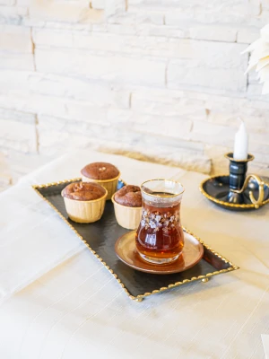 BAKIR TEPSİ ERİTME BATON MODEL SİYAH