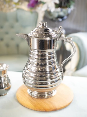 BAKIR SÜRAHİ DİLİMLİ MODEL GÜMÜŞ RENK