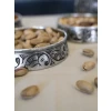 BAKIR ÇEREZLİK OYMA NAKIŞLI 3LÜ GÜMÜŞ RENK 12CM