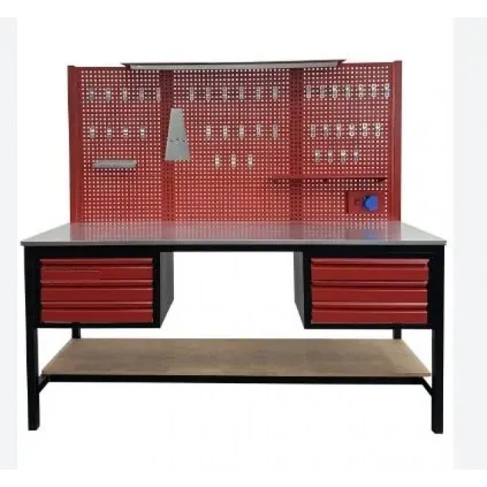 2 Metre 6 Çekmeceli Tezgah