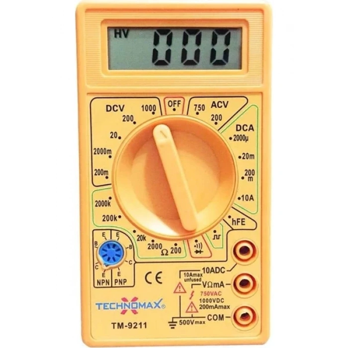 Ölçü Aleti Multimetre Ampermetre Test Cihazı