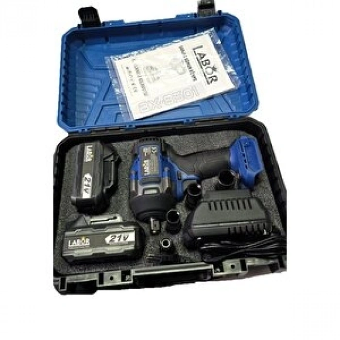 Labor Bx-8501 1/2 Darbeli Somun Sökme 21v 4.00 Ah Çift Akülü 850 Nm Çantalı