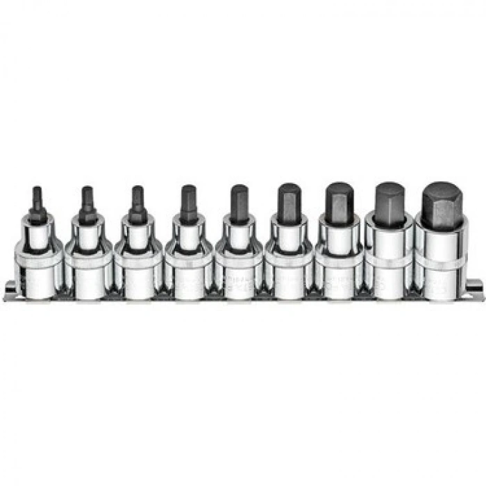 Lokmalı Allen Takımı 9 Parça 1/2” Kısa (4-17MM)
