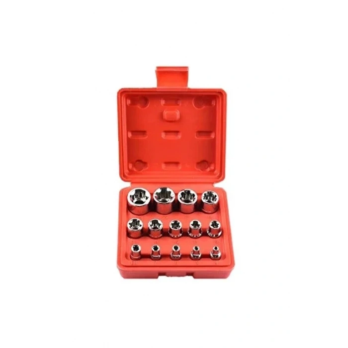 Kısa İç Torx E Lokma Takımı 14 Parça