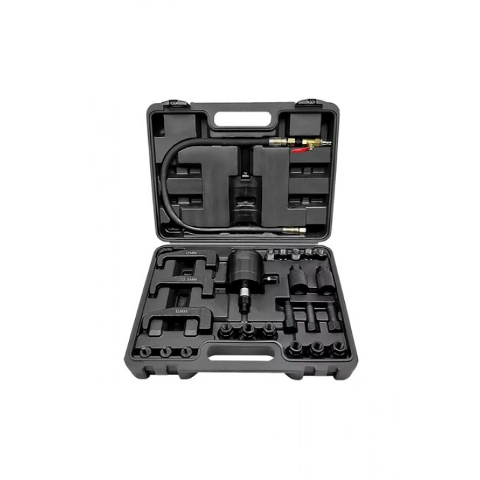 NT Tools NT3501 Havalı Enjektör Çektirme Seti 24 Parça – Profesyonel Dizel Enjektör Sökme Takımı