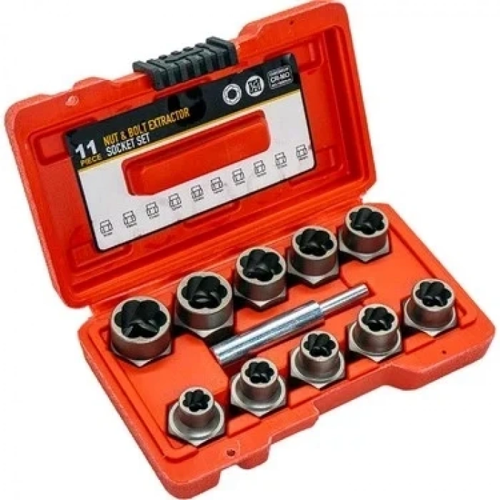 Hasarlı Paslı Yalama Somun Sökme Seti 10 Parça