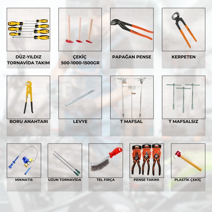 Motosiklet Servis Kurulum Paketi