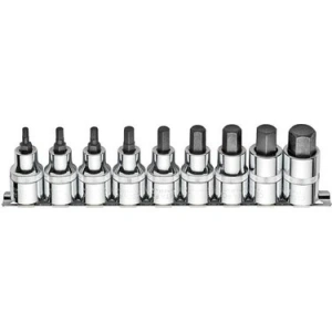 Lokmalı Allen Takımı 9 Parça 1/2” Kısa (4-17MM)
