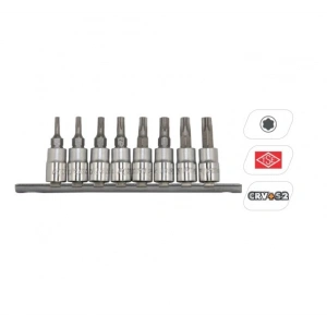 NT Tools 1/2 S2 Torx Lokma Seti – 14 Parça Profesyonel Torx Lokma Takımı