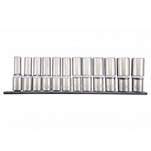 NT Tools Altı Köşe Uzun Crv Lokma Seti 1/2 inç 12 Parça