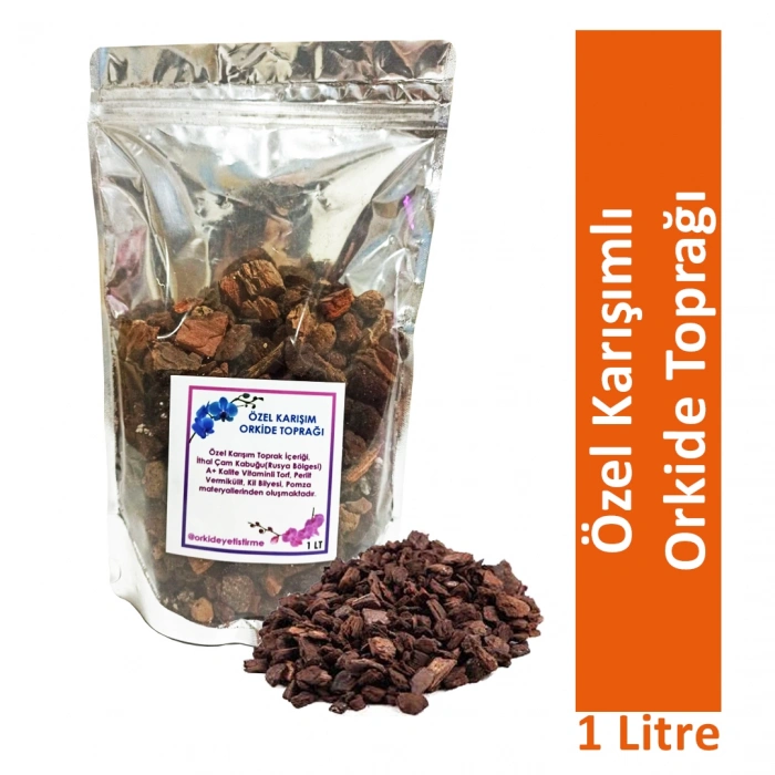 Karışımlı Orkide Toprağı 1 Litre