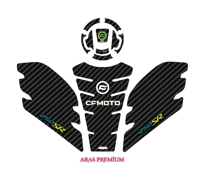 CFMOTO 250 SR Uyumlu Tank Pad Seti