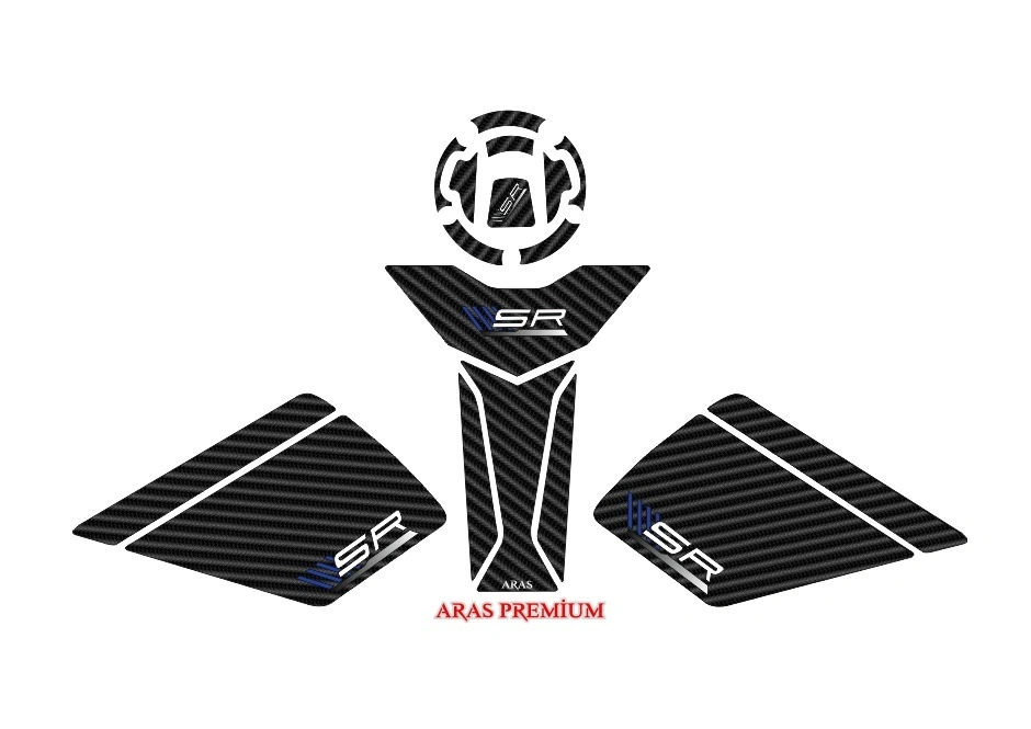 CFMOTO 450 SR 2023 Uyumlu Tank Pad Seti