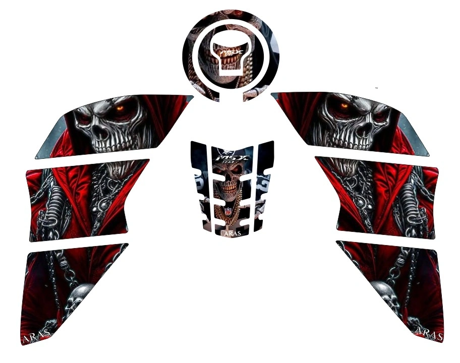 Honda MSX 2014-2022 Uyumlu Tank Pad Seti