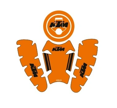 KTM Duke 2012-2021 Uyumlu Tank Pad Seti