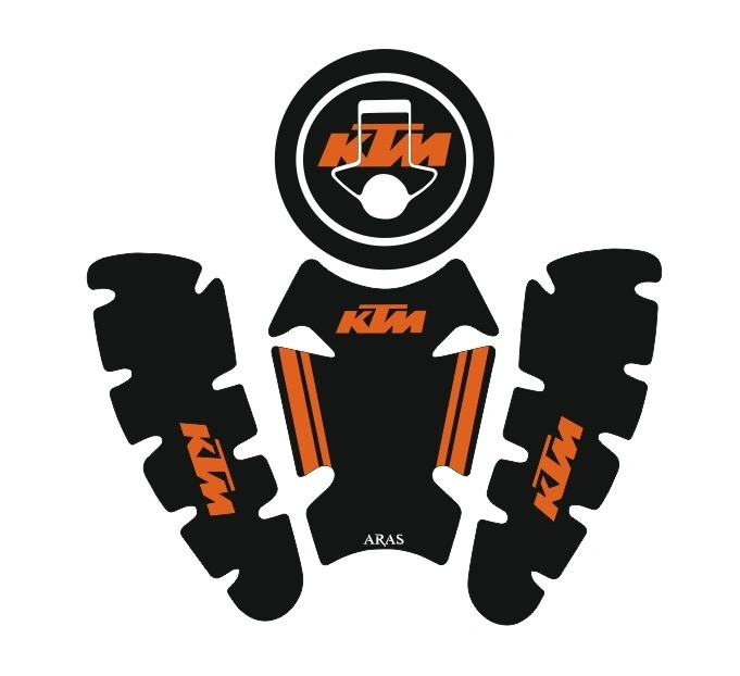 KTM Duke 2012-2021 Uyumlu Tank Pad Seti