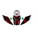 Bajaj Dominar 250 2020-2023 Uyumlu Tank Pad Seti