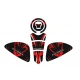 Honda CB125R 2018-2019 Uyumlu Tank Pad Seti