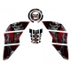Honda MSX 2014-2022 Uyumlu Tank Pad Seti