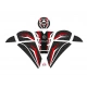 Yamaha MT-25 2020-2023 Uyumlu Tank Pad Seti