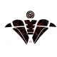 Yamaha MT-25 2020-2023 Uyumlu Tank Pad Seti