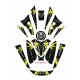 Yamaha R25 2019-2024 Uyumlu Tank Pad Seti
