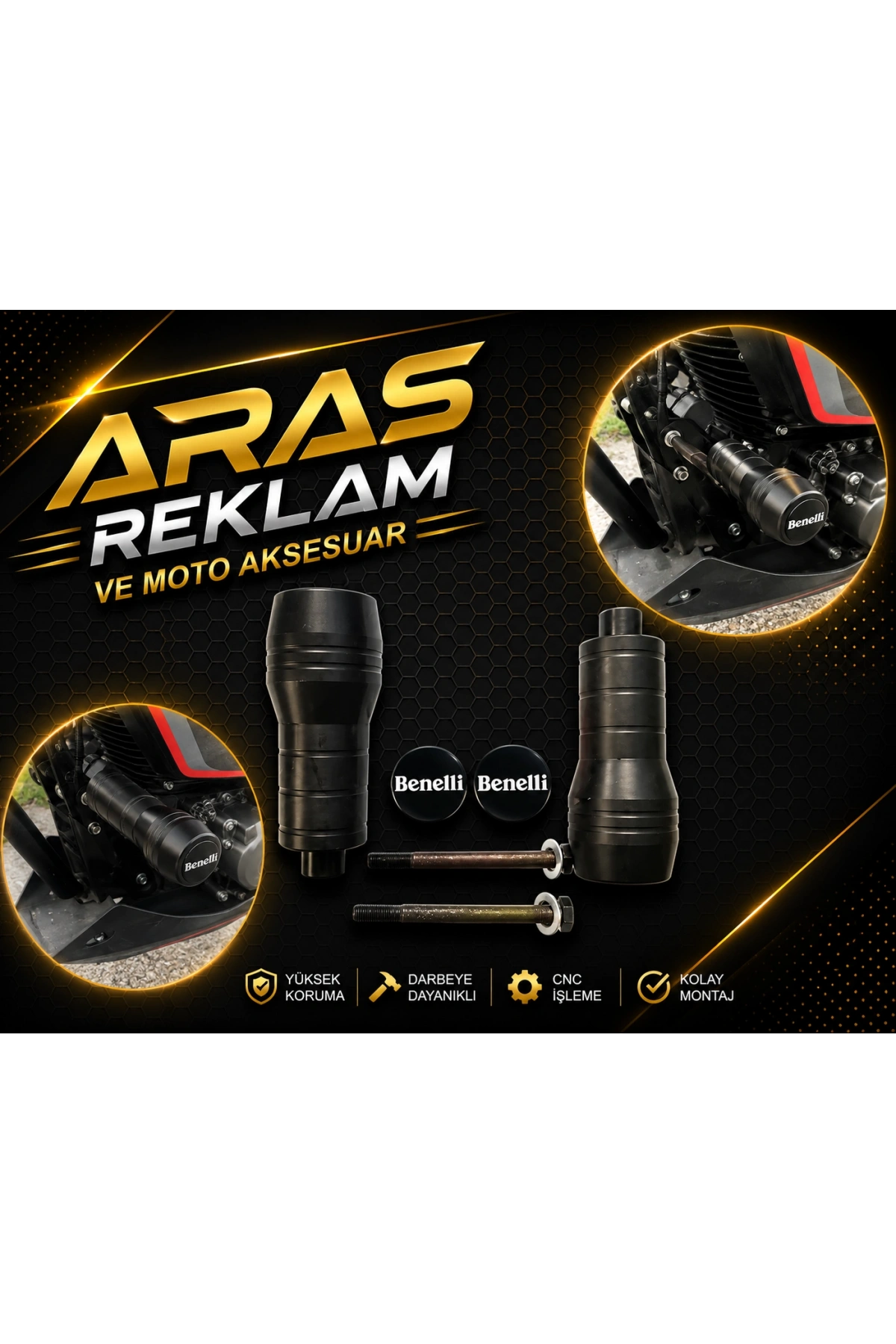 BENELLİ 125S KORUMA TAKOZU