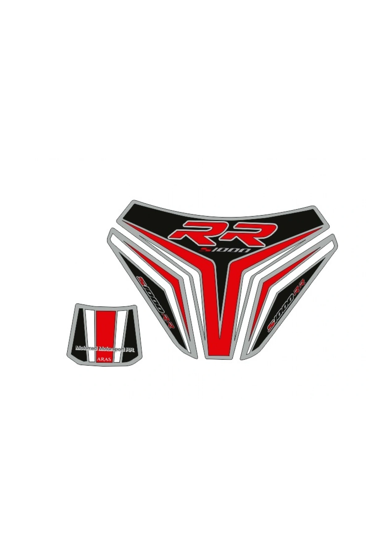 BMW S1000 RR 2015 Uyumlu Tank Pad Seti