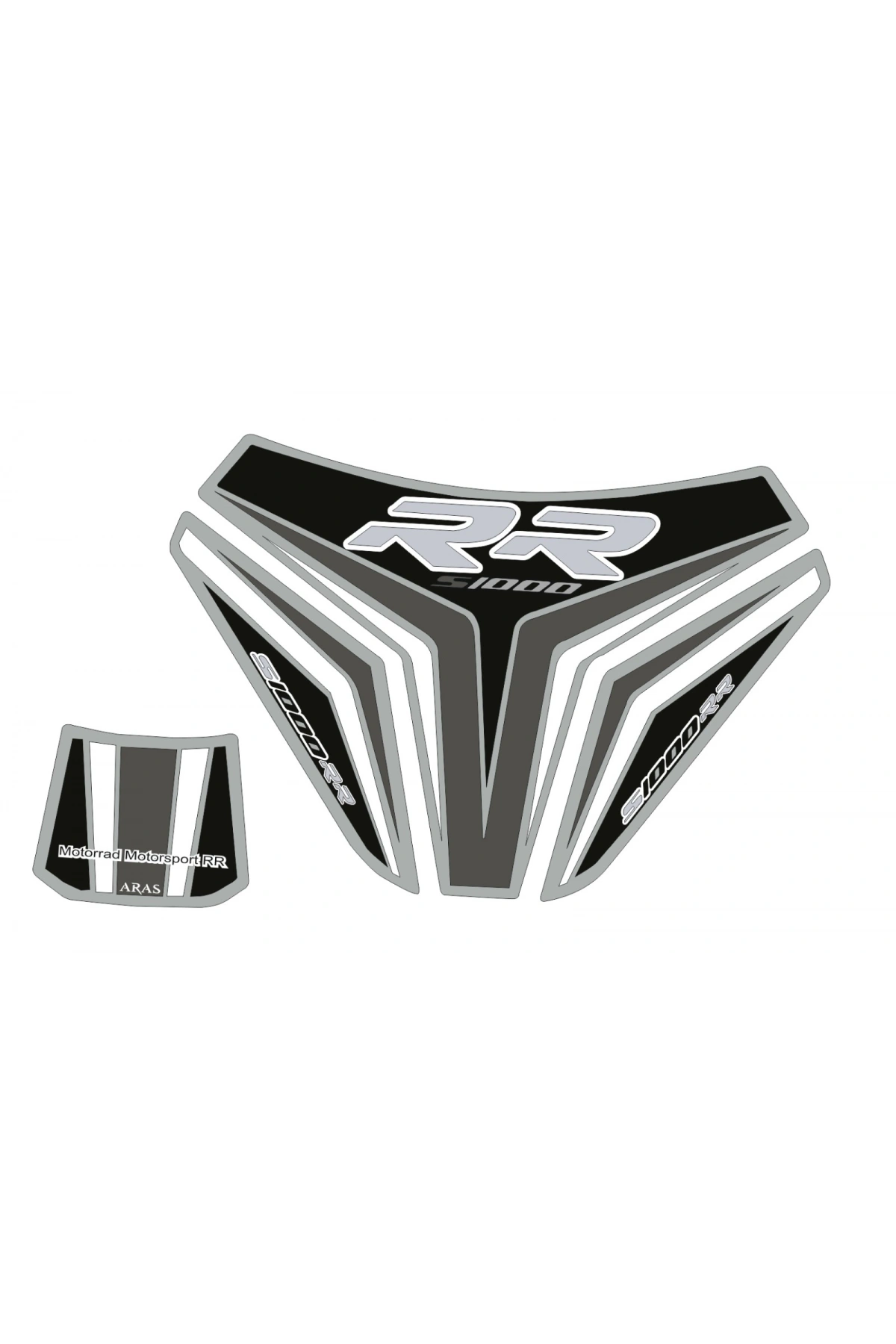 BMW S1000 RR 2015 Uyumlu Tank Pad Seti