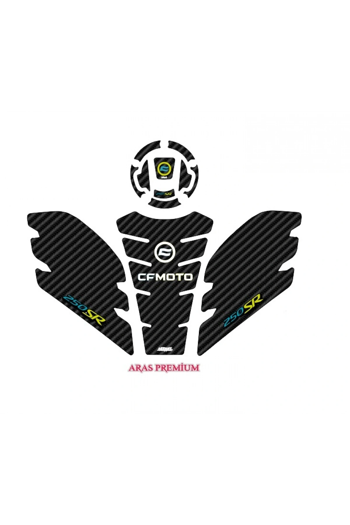 CFMOTO 250 SR Uyumlu Tank Pad Seti