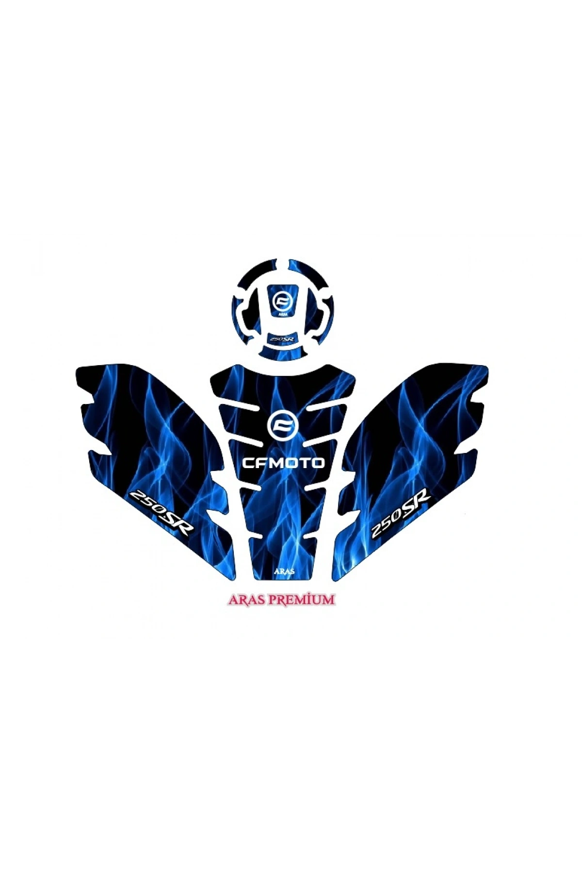 CFMOTO 250 SR Uyumlu Tank Pad Seti