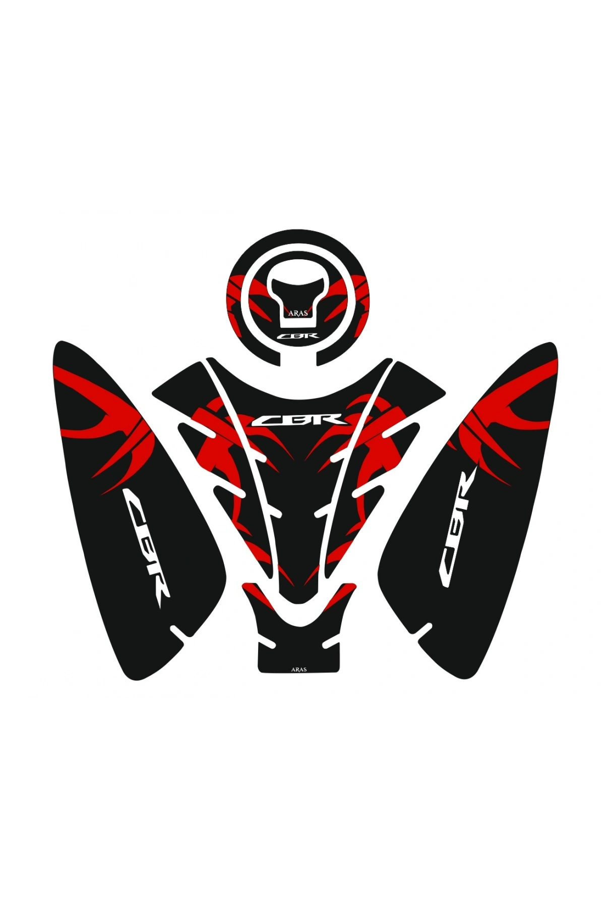 Honda CBR CC Uyumlu Body Kit Tank Pad Seti