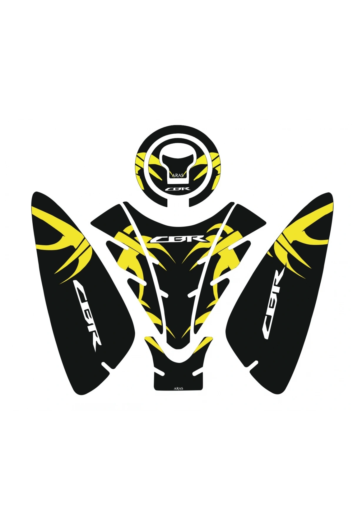 Honda CBR CC Uyumlu Body Kit Tank Pad Seti