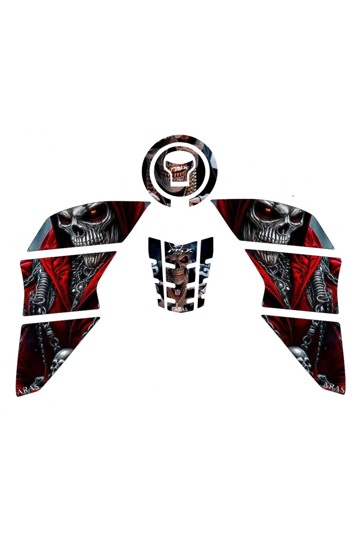 Honda MSX 2014-2022 Uyumlu Tank Pad Seti