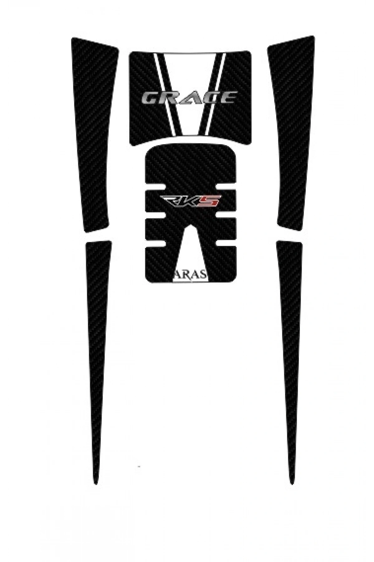 Rks Grace 202 160 cc 2022 Uyumlu Tank Pad Set