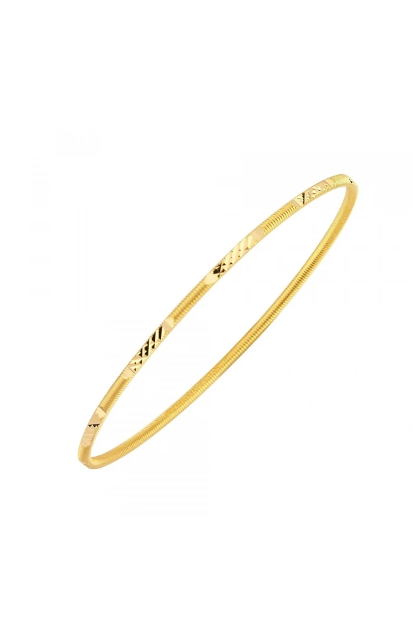 22 Ayar 10gr Kalemli Ajda İşçiliksiz Bilezik