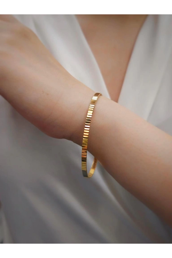 22 Ayar 10gr Kristal Ajda İşçiliksiz Bilezik