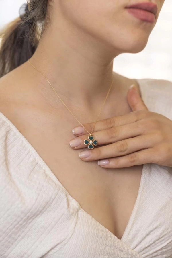 Yiğitbaşı Gold 14 Ayar Fancy Kolye