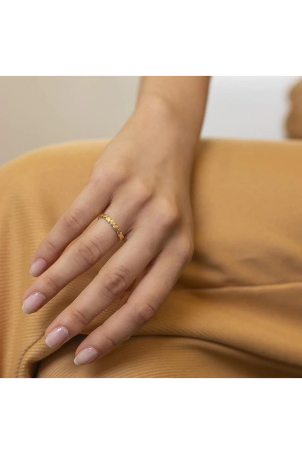 Yiğitbaşı Gold 14 Ayar Fancy Yüzük (3533)