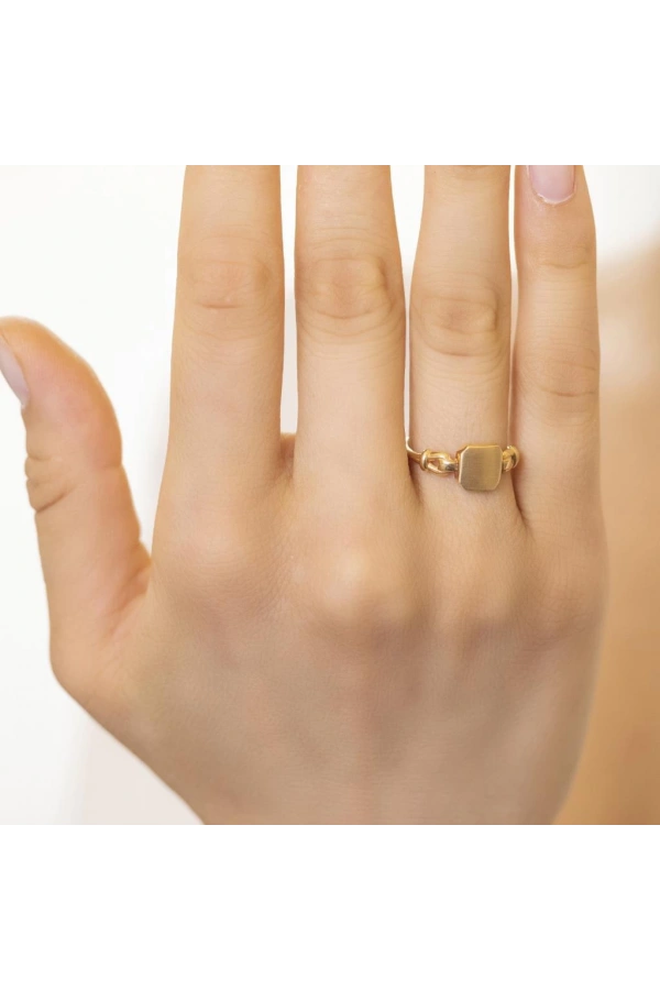 Yiğitbaşı Gold 14 Ayar Fancy Yüzük (3615)