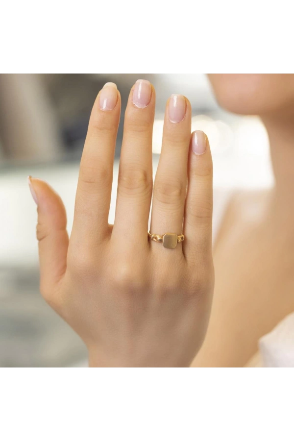 Yiğitbaşı Gold 14 Ayar Fancy Yüzük (3615)