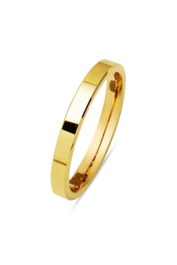Yiğitbaşı Gold 22 Ayar 2mm Alyans Yüzük 31759