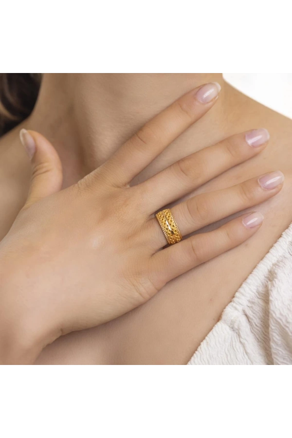 Yiğitbaşı Gold 22 Ayar Alyans Yüzük 3194