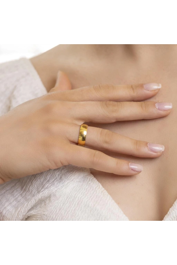 Yiğitbaşı Gold 22 Ayar Alyans Yüzük 3204